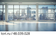 vacant empty business background ai generated. Стоковое AI-изображение, AI-художник Vectorwin / Фотобанк Лори