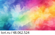 bright vibrant rainbow background ai generated. Стоковое AI-изображение, AI-художник Vectorwin / Фотобанк Лори