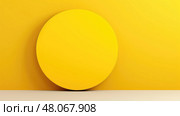 backg minimal round background ai generated. Стоковое AI-изображение, AI-художник Vectorwin / Фотобанк Лори