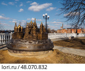 Парк Ткацкий двор. Нерехта. Редакционное фото, фотограф Сергей Гаврилов / Фотобанк Лори