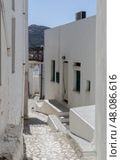 The streets of the town of Chora (Northern Sporades, Skyros island, Greece) (2022 год). Стоковое фото, фотограф Татьяна Ляпи / Фотобанк Лори