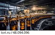 lager professional brewery beer ai generated. Стоковое AI-изображение, AI-художник Vectorwin / Фотобанк Лори