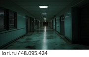 unused empty hospital building ai generated. Стоковое AI-изображение, AI-художник Vectorwin / Фотобанк Лори