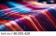 hemp fiber textile mill ai generated. Стоковое AI-изображение, AI-художник Vectorwin / Фотобанк Лори