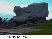 Монумент "Мужество", Брестская крепость, Республика Беларусь (2022 год). Редакционное фото, фотограф Ирина / Фотобанк Лори