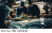 industry shipbuilder Shipyard ship ai generated. Стоковое AI-изображение, AI-художник Vectorwin / Фотобанк Лори
