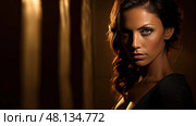 setup model woman portrait lighting ai generated. Стоковое AI-изображение, AI-художник Vectorwin / Фотобанк Лори