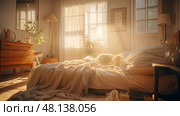 diffused blurred interior of a house ai generated. Стоковое AI-изображение, AI-художник Vectorwin / Фотобанк Лори