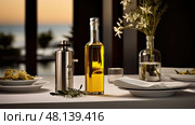 gourmet home oil ai generated. Стоковое AI-изображение, AI-художник Vectorwin / Фотобанк Лори