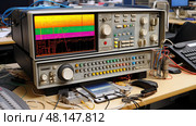 multimeter test equipment ai generated. Стоковое AI-изображение, AI-художник Vectorwin / Фотобанк Лори