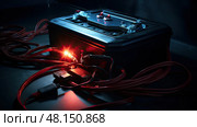 technology car battery charger ai generated. Стоковое AI-изображение, AI-художник Vectorwin / Фотобанк Лори