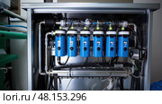 purification water treatment equipment ai generated. Стоковое AI-изображение, AI-художник Vectorwin / Фотобанк Лори