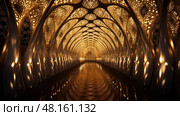 transcendence tunnel of light ai generated. Стоковое AI-изображение, AI-художник Vectorwin / Фотобанк Лори