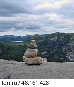 Preikestolen. Редакционное фото, фотограф Александр Карпенко / Фотобанк Лори