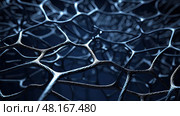 atoms carbon abstract ai generated. Стоковое AI-изображение, AI-художник Vectorwin / Фотобанк Лори