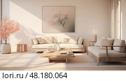 modern blurred 3d interior renderings ai generated. Стоковое AI-изображение, AI-художник Vectorwin / Фотобанк Лори