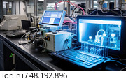 safety chemistry technology ai generated. Стоковое AI-изображение, AI-художник Vectorwin / Фотобанк Лори