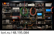 modulator television broadcast equipment ai generated. Стоковое AI-изображение, AI-художник Vectorwin / Фотобанк Лори