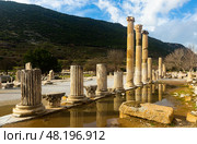 Odeon theater and Upper Agora in the Efesus. Стоковое фото, фотограф Яков Филимонов / Фотобанк Лори