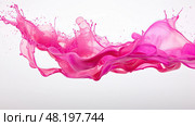motion pink paint stroke ai generated. Стоковое AI-изображение, AI-художник Vectorwin / Фотобанк Лори