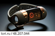 wearables healthcare technology ai generated. Стоковое AI-изображение, AI-художник Vectorwin / Фотобанк Лори