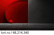 vibrant red and gray backgrounds ai generated. Стоковое AI-изображение, AI-художник Vectorwin / Фотобанк Лори