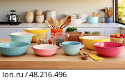 spatula cooking equipment ai generated. Стоковое AI-изображение, AI-художник Vectorwin / Фотобанк Лори