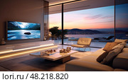 opulence luxury technology ai generated. Стоковое AI-изображение, AI-художник Vectorwin / Фотобанк Лори