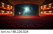 floodlight theatre lights ai generated. Стоковое AI-изображение, AI-художник Vectorwin / Фотобанк Лори