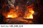 raw metal ore ai generated. Стоковое AI-изображение, AI-художник Vectorwin / Фотобанк Лори