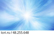 peaceful blue burst background ai generated. Стоковое AI-изображение, AI-художник Vectorwin / Фотобанк Лори