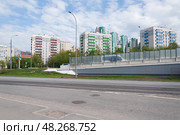 Город Зеленоград, Панфиловский проспект. Редакционное фото, фотограф Алёшина Оксана / Фотобанк Лори