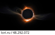 moon sun in space ai generated. Стоковое AI-изображение, AI-художник Vectorwin / Фотобанк Лори