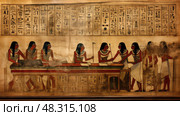 osiris egyptian book of ai generated. Стоковое AI-изображение, AI-художник Vectorwin / Фотобанк Лори