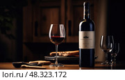 chardonnay wine types ai generated. Стоковое AI-изображение, AI-художник Vectorwin / Фотобанк Лори