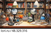sketchbooks magnifying glass drawing ai generated. Стоковое AI-изображение, AI-художник Vectorwin / Фотобанк Лори