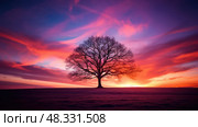 stark trees without leaves ai generated. Стоковое AI-изображение, AI-художник Vectorwin / Фотобанк Лори