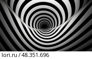 depth black and white op art ai generated. Стоковое AI-изображение, AI-художник Vectorwin / Фотобанк Лори