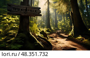 sign wood signs ai generated. Стоковое AI-изображение, AI-художник Vectorwin / Фотобанк Лори