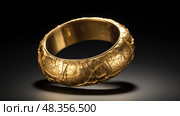 bracelet damaged gold ai generated. Стоковое AI-изображение, AI-художник Vectorwin / Фотобанк Лори