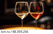 merlot white and red wine ai generated. Стоковое AI-изображение, AI-художник Vectorwin / Фотобанк Лори