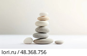 zen meditate white background ai generated. Стоковое AI-изображение, AI-художник Vectorwin / Фотобанк Лори
