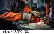 heatshrink cut cable ai generated. Стоковое AI-изображение, AI-художник Vectorwin / Фотобанк Лори