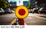 stop red circle line through it ai generated. Стоковое AI-изображение, AI-художник Vectorwin / Фотобанк Лори