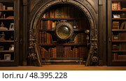 entrance speakeasy door ai generated. Стоковое AI-изображение, AI-художник Vectorwin / Фотобанк Лори