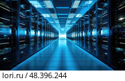 connectivity data center room ai generated. Стоковое AI-изображение, AI-художник Vectorwin / Фотобанк Лори