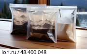 storage plastic zip bag ai generated. Стоковое AI-изображение, AI-художник Vectorwin / Фотобанк Лори
