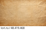 wrinkled old paper texture background ai generated. Стоковое AI-изображение, AI-художник Vectorwin / Фотобанк Лори