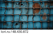 grid gritty blue texture ai generated. Стоковое AI-изображение, AI-художник Vectorwin / Фотобанк Лори