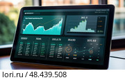 metrics data dashboard ai generated. Стоковое AI-изображение, AI-художник Vectorwin / Фотобанк Лори